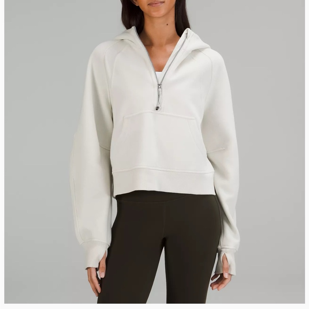 Lululemon Oversized Half Zip Scuba with Hood